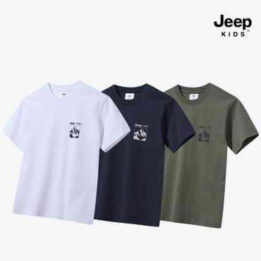 지프키즈 마운틴 티셔츠 KQ2TSU593