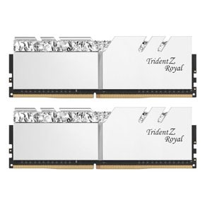 [서린공식] G.SKILL DDR4-3600 CL18 TRIDENT Z ROYAL 실버 패키지 (64GB(32Gx2))