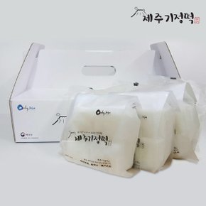 [제주기정떡] 자연발효 건강떡 메밀(개별포장) 1.9kg / 총 64조각