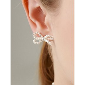 Love Letter Pearl Silver Earring Ie366 [Silver]