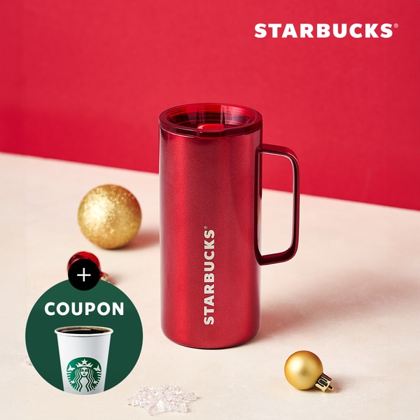 [스타벅스] SS 홀리데이 레드 탱크 텀블러 503ml