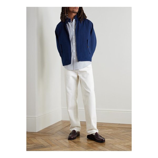 프리즘웍스 OG 오버사이즈 스트라이프 코튼 블렌드 시어서커 셔츠 1647597356125350