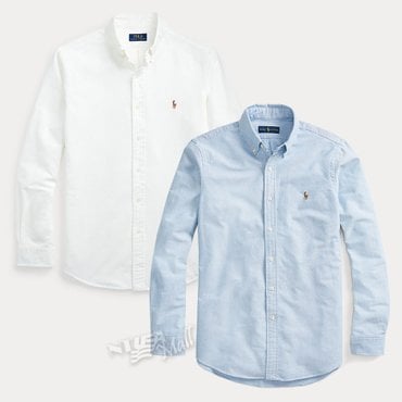 폴로 랄프로렌 남성 클래식핏 옥스포드 긴팔 셔츠 POLO RALPH LAUREN MEN OXFORD SHIRT