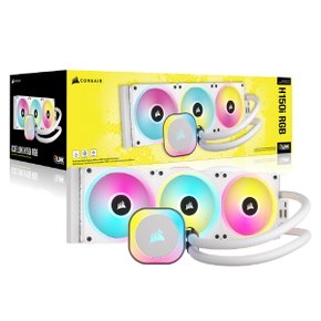 커세어 iCUE LINK H150i RGB CPU수랭쿨러 화이트