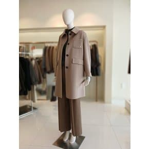 [여주점] 씨씨콜렉트 울캐시미어혼방스탠카라코트E254msg162