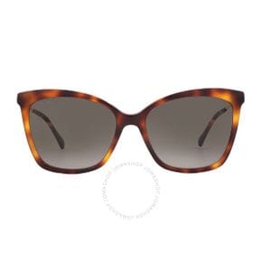 4664469 Jimmy Choo Brown Gradient Butterfly Ladies Sunglasses