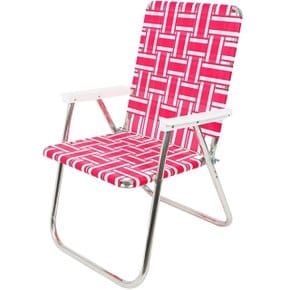 [정품] Lawn Chair USA 론체어 클래식 Pink  White (DUW1414)