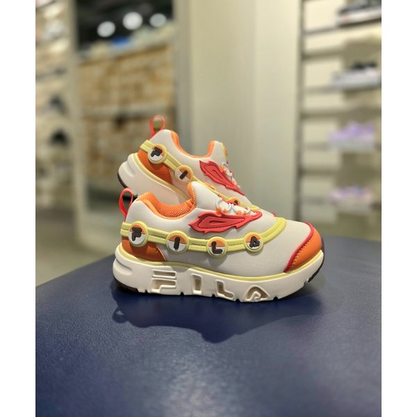 [파주점] 키즈  휠라꾸미 포켓몬 리자몽 라이트 슈즈 KD(3XM02393G-800)