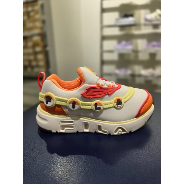 [파주점] 키즈  휠라꾸미 포켓몬 리자몽 라이트 슈즈 KD(3XM02393G-800)