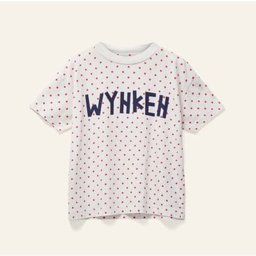 WYNKEN 윙켄 7517A-337-39(WH) 윙켄 도트 티셔츠