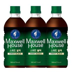 맥스웰 하우스 스위트블랙 500ml X 24개