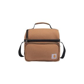 Carhartt Deluxe Dual Compartment Insulated Lunch Cooler Bag, Brown 141 병행 수입