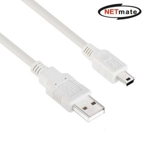 넷메이트 NMC-UM203 USB2.0 AM-Mini 5핀 0.3m