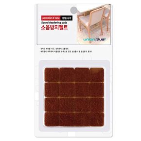 의자발 테이블다리 소음방지 펠트 사각 18x18 LF-0140