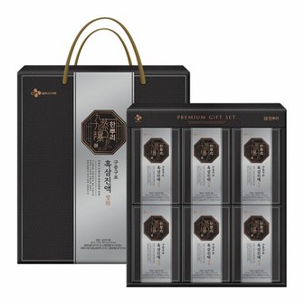 CJ 한뿌리 흑삼진액 쌍화 40ml x 24포 건강 선물세트