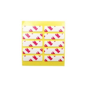 3M 강력 폼 양면테이프 사각 10x35mm 10개입