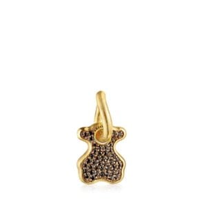 Vermeil silver and quartz bear pendant Luah/팬던트/111364510