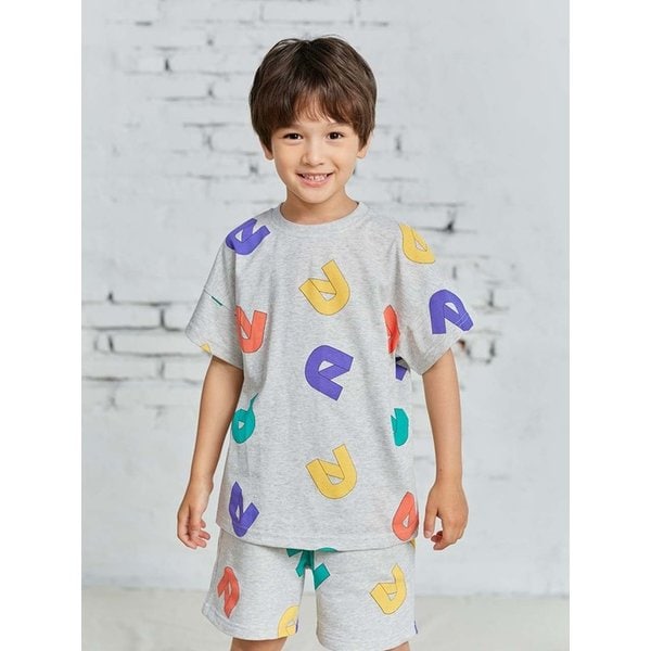 22SUM  면폴리(65/35) NUCL PATTERN TOP 누클패턴탑_DRAY MELANGE,IVORY