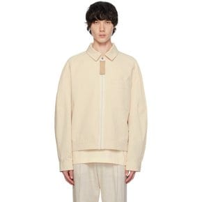 베이지 레 클라시크 르 블루종 리누 재킷 23H245BL013-1534 BEIGE