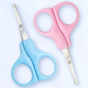 라운드 코털 콧털 눈썹 정리 제거 미용 가위 DD-11850