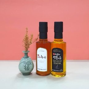 국산 예천어무이참기름 특선3호 (참기름180ml + 생들기름 180ml)