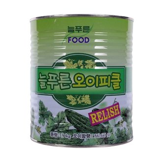  새콤하고 상큼한 늘푸른 랠리쉬 오이피클 3kg