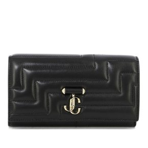 [해외배송] 지미추 펄 스트랩 숄더백 AVENUE_WALLET_CHAINNBABLACK_LIGHT_GOLD Black