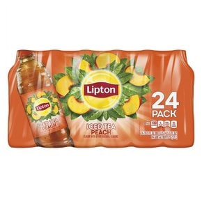 [해외직구]Lipton Iced Tea Mix Peach 립톤 아이스티 피치 16.9oz(500ml) 24팩