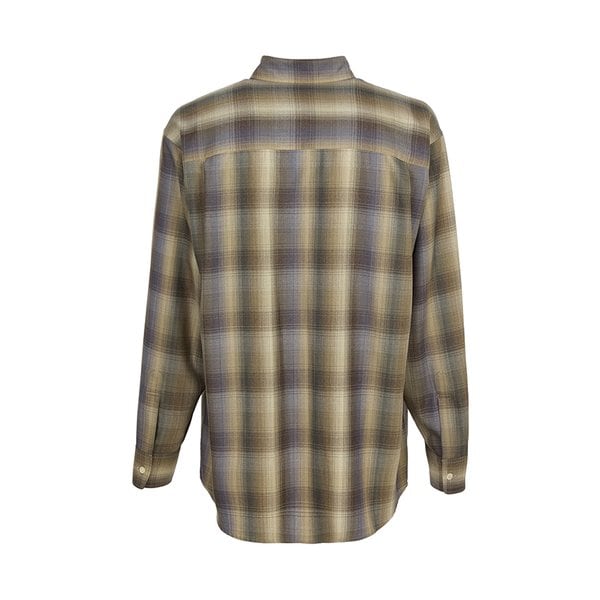 [부산점] 체크 남성 셔츠 A25AS01LC BROWN BLUE