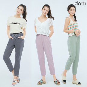 [dotti]도티 21Summer 릴렉스핏 컬러 팬츠 여성 3종