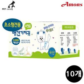 아몬스 수컷용 애견기저귀 매너패드 초소형견용 10매 (10개입) (1박스) (S11299426)