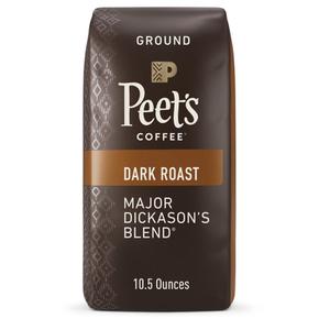 [해외직구] Peets Coffee 피츠커피 메이저 디카슨 블렌드 다크 로스트 그라운드 커피 297g 2팩