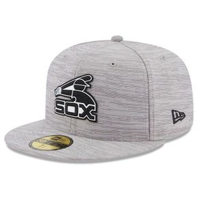 [해외] 890753 뉴에라 모자 MLB [시카고 화이트삭스] 2023 Clubhouse 59FIFTY Fitted Hat - Gray