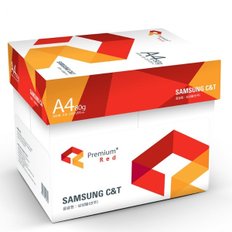 삼성 레드 복사용지 A4 80g 2500매 1BOX