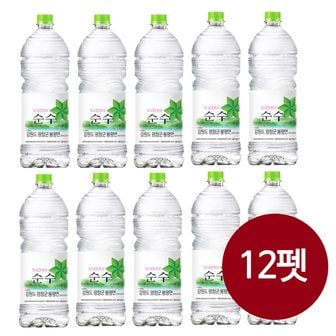  휘오 순수 생수 2L x 12펫