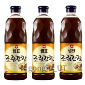 샘표 발효명가 장조림 볶음 요리 조림간장 860ml 2개