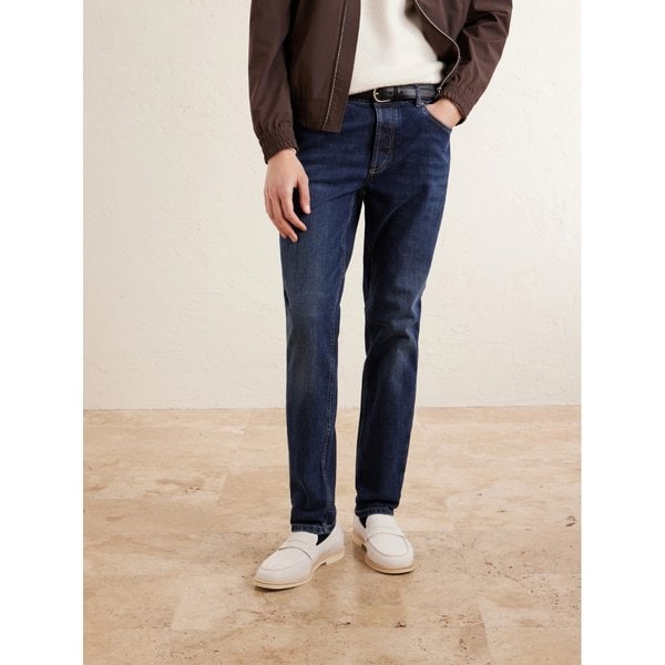 브루넬로쿠치넬리 스웨이드 페니 로퍼 46376663163016844