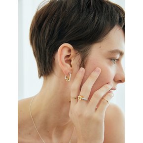 Small Square in Square_Earring