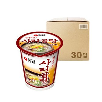 농심 사리곰탕컵 (61g x 30개)