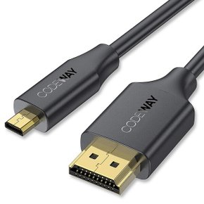 4K Micro HDMI to HDMI2.0 변환케이블 1M LV2820-1M 금도금 마이크로HDMI LV2820-1M 코드웨이 티에