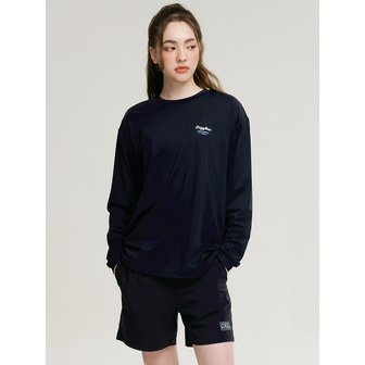 레이지비 [SET] 남여공용 에어프레쉬 스트링 롱 슬리브 + 스트레치 쇼츠 W 블랙