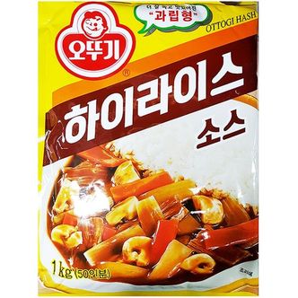 제이큐 간편한 식당 식자재 재료 오뚜기 하이라이스  1kg