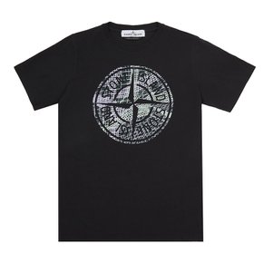 쥬니어 카모 원 로고 티셔츠 네이비 21072 (8,10)