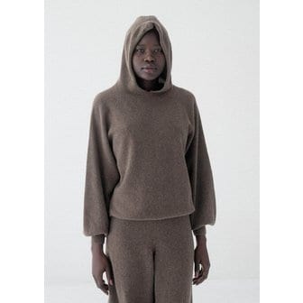 샵아모멘토 베이스레인지 24CO BASERANGE SOAR HOODIE (RECYCLED CASHMERE) IN TEAK BROWN