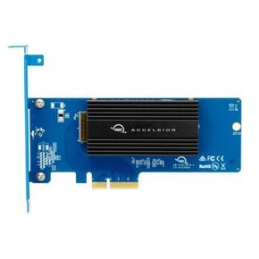 OWC Accelsior 1M2 3400MB/s NVMe M.2 TO PCIe4.0 확장슬롯 어댑터카드 PC / MAC X4 X8 X16 부팅