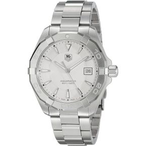 미국 태그호이어 시계 TAG Heuer Mens Aquaracer 쿼츠스테인리스 스틸 Dress 워치 ColorSilverTo