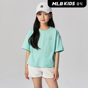 (공식)24SS 베이직 스몰로고 크롭 티셔츠 7FTSB0743-50MTS