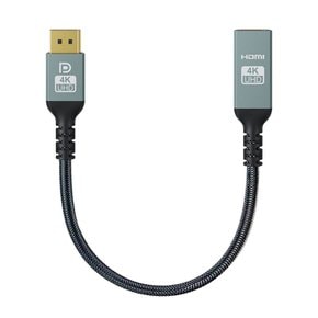 4K 60Hz DP to HDMI 변환 컨버터 DHF46 젠더 무전원 고대역폭