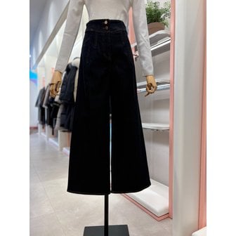 잇미샤 [여주점] 여성 와이드핏 하이웨스트 기모 데님 팬츠(ITPCYDP940)