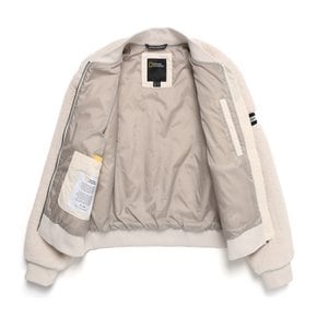 N234WFJ950 여성 헬리아카 에코퍼 야구넥 풀집업 L BEIGE